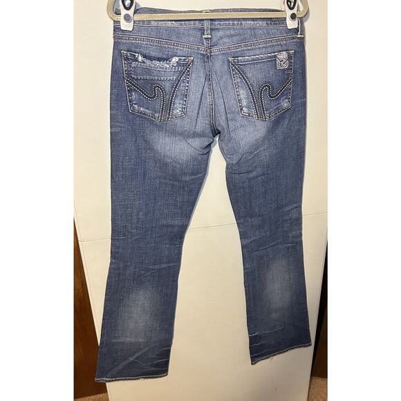 Citizens Of Humanity Boho #111 Stretch Low Waist Bootcut Jeans Size 31 Inseam 33 - Picture 4 of 10
